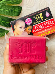 Madam White Tomato, Collagen & Gluta Skincare Soap - 2
